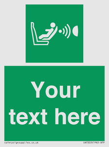 Custom safe condition child seat presence orientation detection system